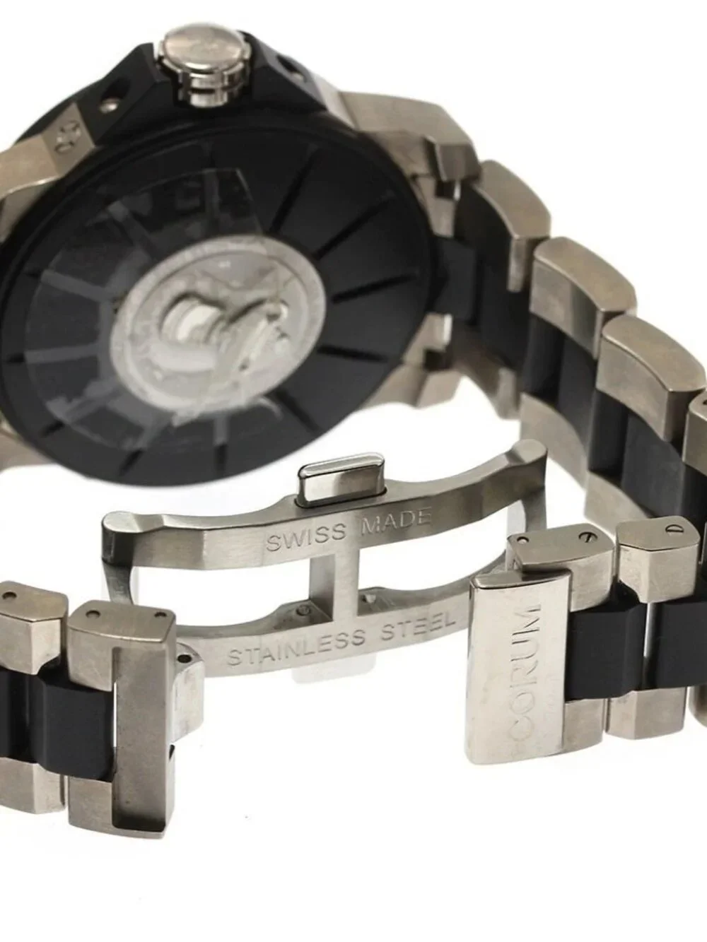 CORUM Admiral's Cup Male 48 01.0005 black Dial Automatic Men's Watch_891608